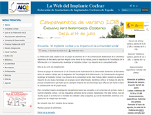 Tablet Screenshot of implantecoclear.org