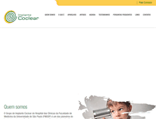 Tablet Screenshot of implantecoclear.org.br